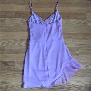 kayden chiffon frill dress